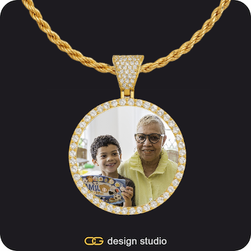 Custom Photo Pendant