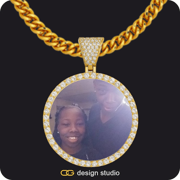 Custom Photo Pendant,Chain Upgrade - 5mm Cuban