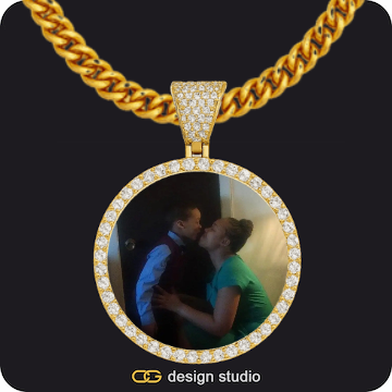 Custom Photo Pendant,Chain Upgrade - 5mm Cuban