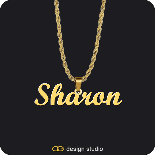 The Essential Name Necklace,Chain Upgrade - Rope