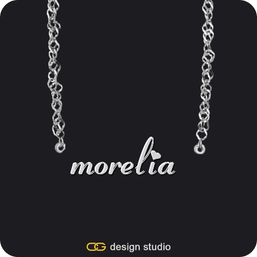 The Essential Name Necklace,Chain Upgrade - Singapore