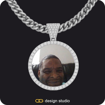 Custom Photo Pendant,Chain Upgrade - 5mm Cuban