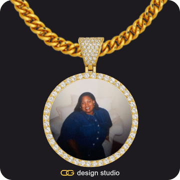 Custom Photo Pendant,Chain Upgrade - 5mm Cuban