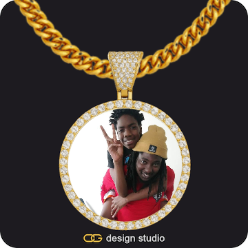 Custom Photo Pendant,Chain Upgrade - 5mm Cuban