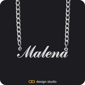 The Essential Name Necklace,Chain Upgrade - 4mm Curb,The Essential Name Necklace,Chain Upgrade - 4mm Curb,The Essential Name Necklace,Item Personalization