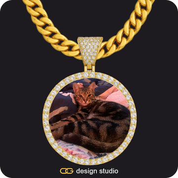Custom Photo Pendant,Chain Upgrade - 10mm Cuban
