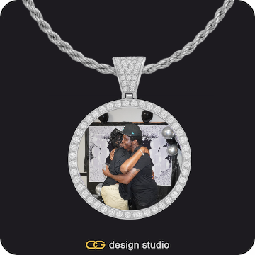 Custom Photo Pendant,Custom Photo Pendant,Custom Photo Pendant,Pendant Upgrade - Rectangle Pendant