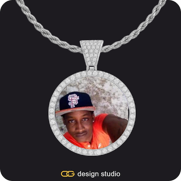 Custom Photo Pendant,Custom Photo Pendant,Custom Photo Pendant,Pendant Upgrade - Rectangle Pendant