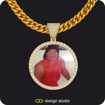 Custom Photo Pendant,Chain Upgrade - 5mm Cuban
