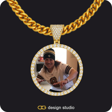 Custom Photo Pendant,Chain Upgrade - 5mm Cuban