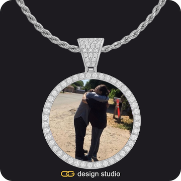 Custom Photo Pendant