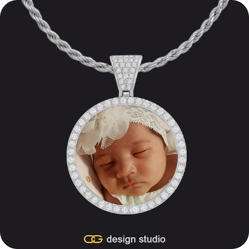 Custom Photo Pendant