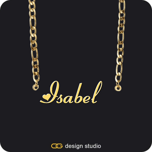 The Essential Name Necklace,Chain Upgrade - Figarro