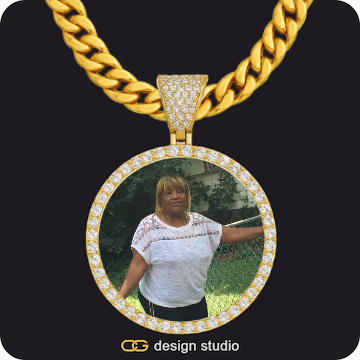 Custom Photo Pendant,Chain Upgrade - 10mm Cuban