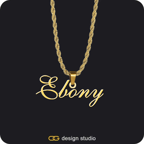 The Essential Name Necklace,Chain Upgrade - Rope