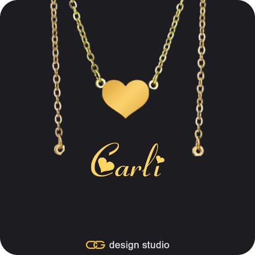 The Essential Name Necklace: Charm,The Essential Name Necklace: Double Layer