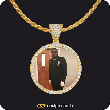 Custom Photo Pendant