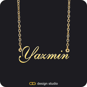 Arial Letter - C / Gold,The Essential Name Necklace,Item Personalization