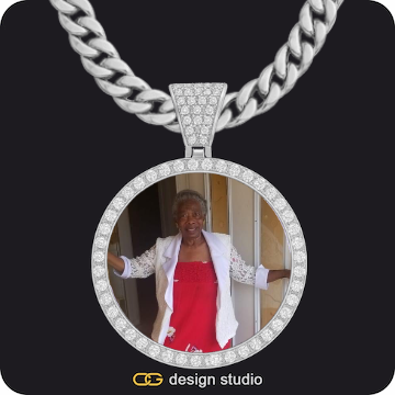 Custom Photo Pendant,Chain Upgrade - 10mm Cuban