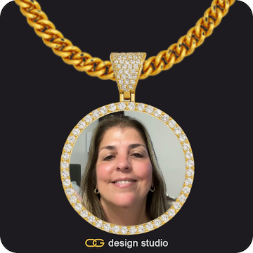 Custom Photo Pendant,Chain Upgrade - 5mm Cuban