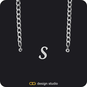 The Essential Name Necklace,Chain Upgrade - 4mm Curb