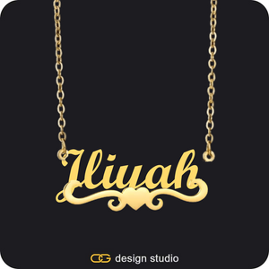 The Essential Name Necklace: Underline,Item Personalization
