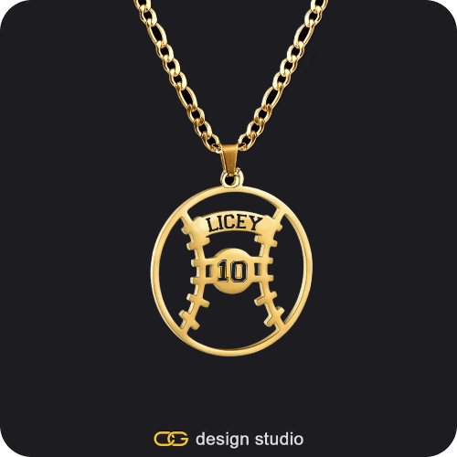 The Playmaker Name Necklace