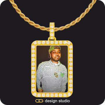 Custom Photo Pendant,Pendant Upgrade - Rectangle Pendant