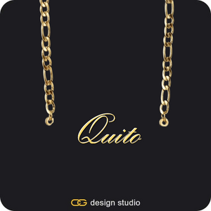 The Essential Name Necklace,Chain Upgrade - Figarro