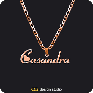 The Essential Name Necklace,Chain Upgrade - Figarro