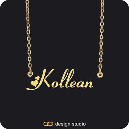 The Essential Name Necklace: Charm,The Essential Name Necklace,The Essential Name Necklace,Item Personalization