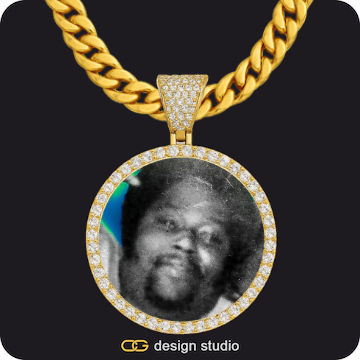 Custom Photo Pendant,Chain Upgrade - 10mm Cuban
