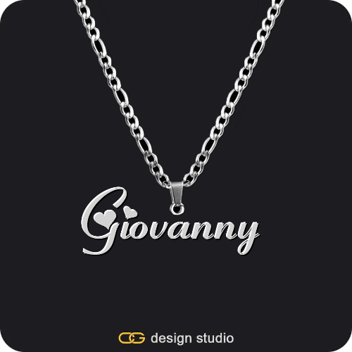 The Essential Name Necklace,Chain Upgrade - Figarro