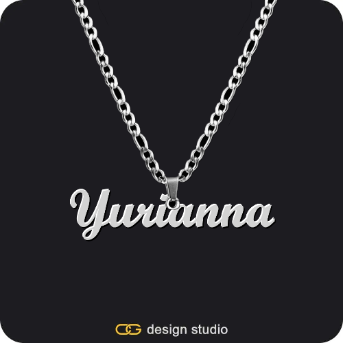 The Essential Name Necklace,Chain Upgrade - Figarro