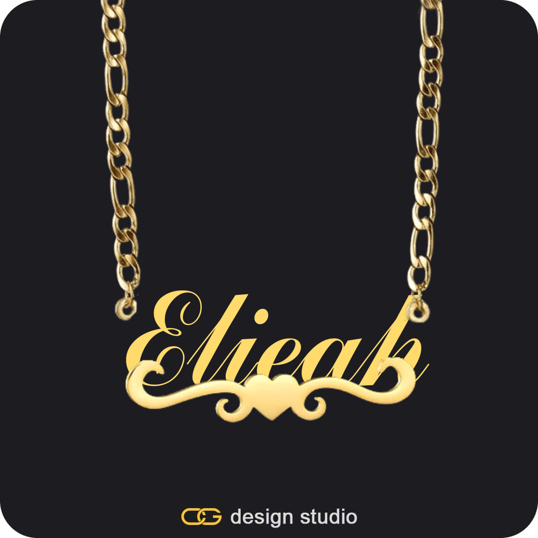 The Essential Name Bracelet,The Essential Name Necklace,The Essential Name Necklace: Underline,Chain Upgrade - Figarro