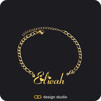 The Essential Name Bracelet,The Essential Name Necklace,The Essential Name Necklace: Underline,Chain Upgrade - Figarro