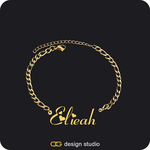 The Essential Name Bracelet,The Essential Name Necklace,The Essential Name Necklace: Underline,Chain Upgrade - Figarro