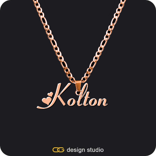 The Essential Name Necklace,Chain Upgrade - Figarro