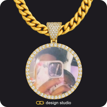 Custom Photo Pendant,Chain Upgrade - 10mm Cuban