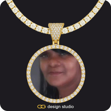 Custom Photo Pendant,Chain Upgrade - Tennis