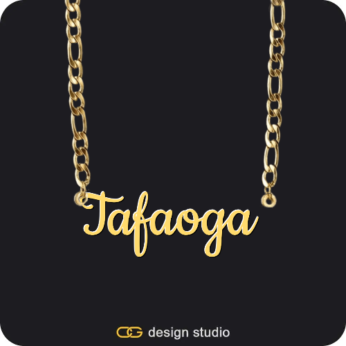 The Essential Name Necklace,Chain Upgrade - Figarro