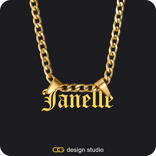 The Essential Name Necklace: Double Loop,The Essential Name Bracelet