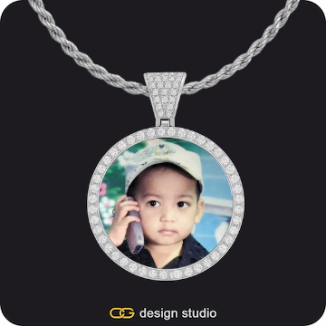 Custom Photo Pendant