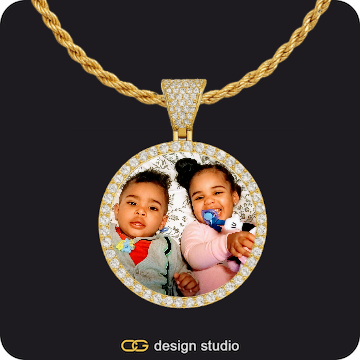 Custom Photo Pendant
