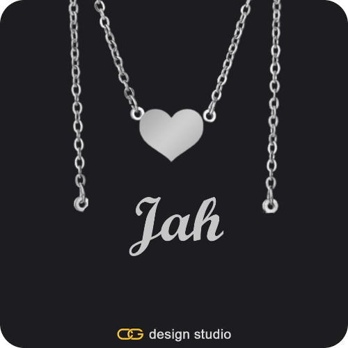 The Essential Name Necklace: Double Layer