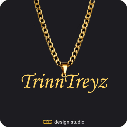 Drip Letter - T / Gold,The Essential Name Necklace: Looped,Chain Upgrade - 4mm Curb