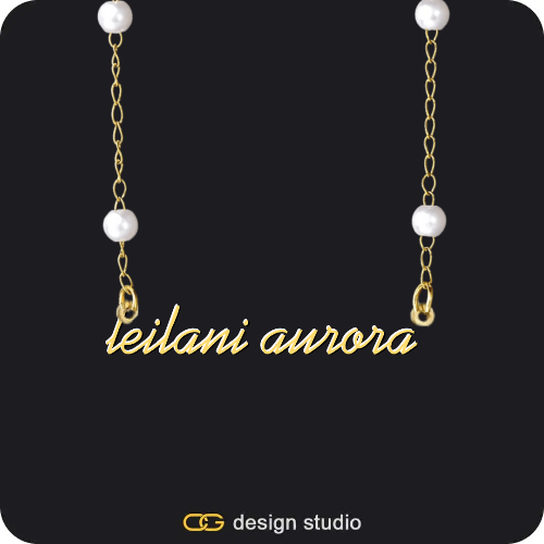 The Essential Name Necklace,Chain Upgrade - Singapore,Arial Letter - M / Gold