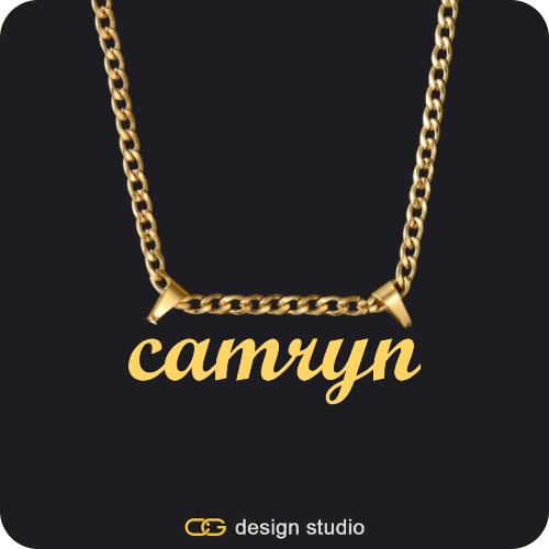 The Essential Name Necklace: Double Loop,The Essential Name Necklace: Double Loop