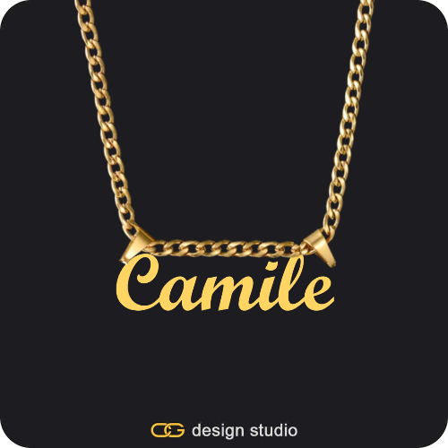 The Essential Name Necklace: Double Loop,The Essential Name Necklace: Double Loop