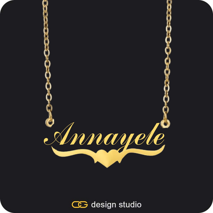 The Essential Name Necklace: Double Layer,The Essential Name Necklace: Double Layer,The Essential Name Necklace: Underline